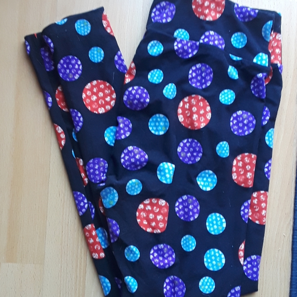 Lot of 2 LuLaRoe Leggings. 6-222 - Picture 8 of 8